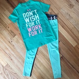 Under Armour T-shirt & Leggings Bundle